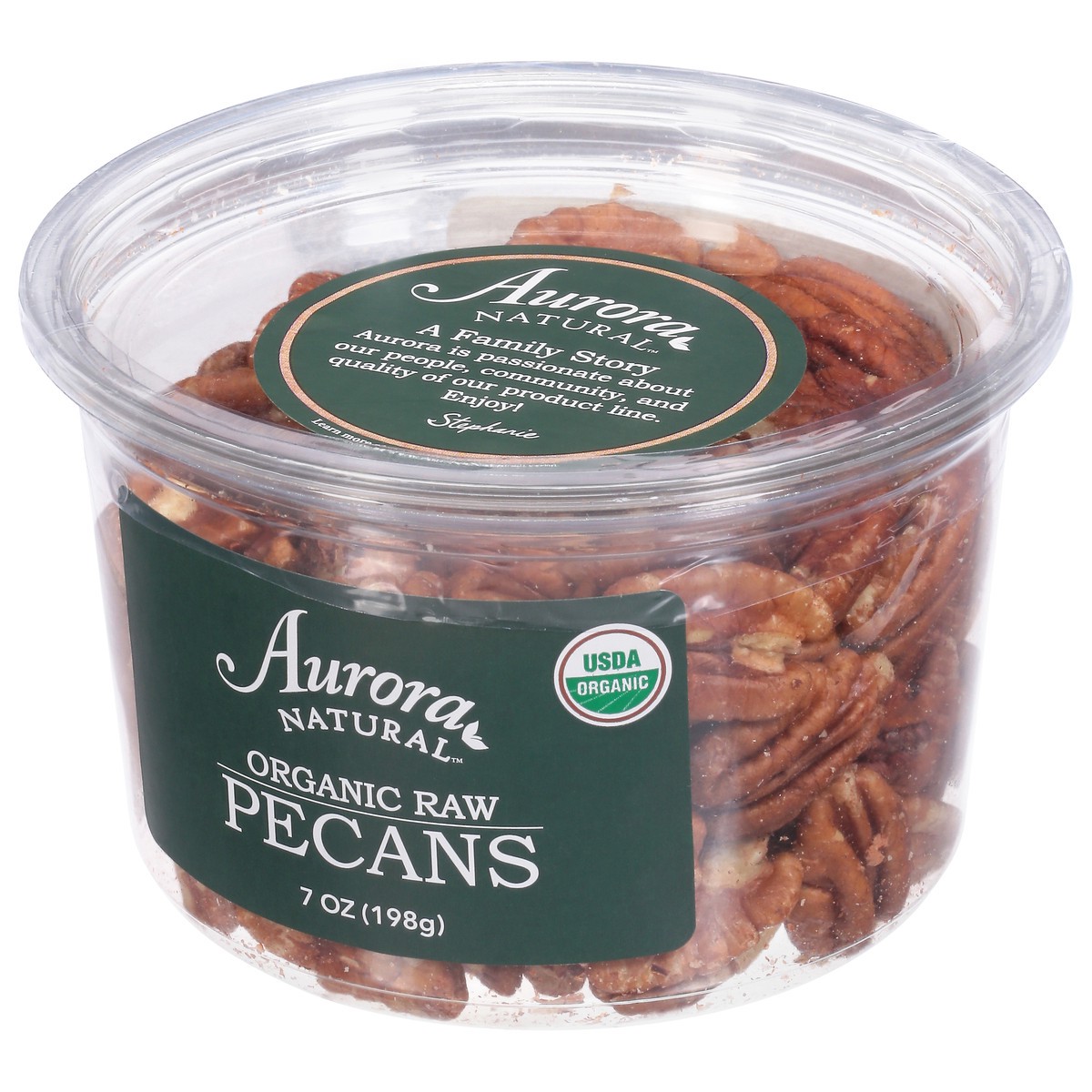 slide 4 of 4, Aurora Natural Organic Raw Pecans, 7 00