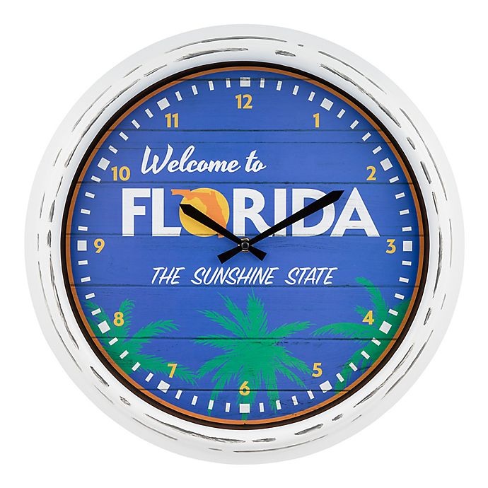 slide 1 of 5, La Crosse Technology La Crosse Clock Florida Indoor/Outdoor Wall Clock, 1 ct