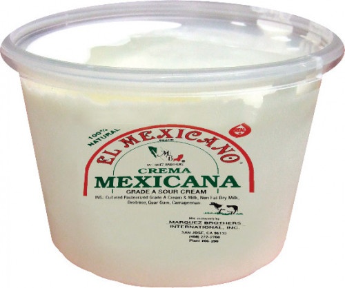 slide 1 of 1, El Mexicano Crema Mexicana, per lb