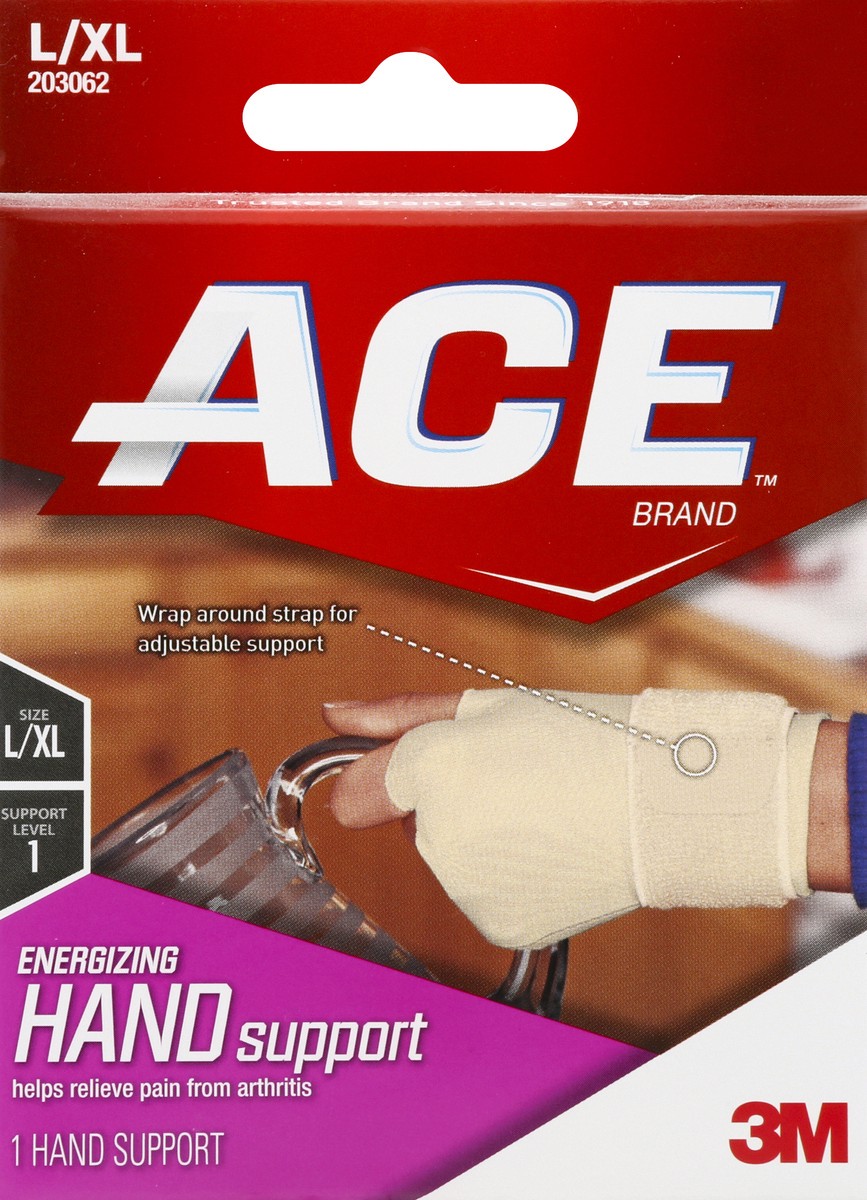 slide 1 of 1, ACE Hand Support 1 ea, LG/XL