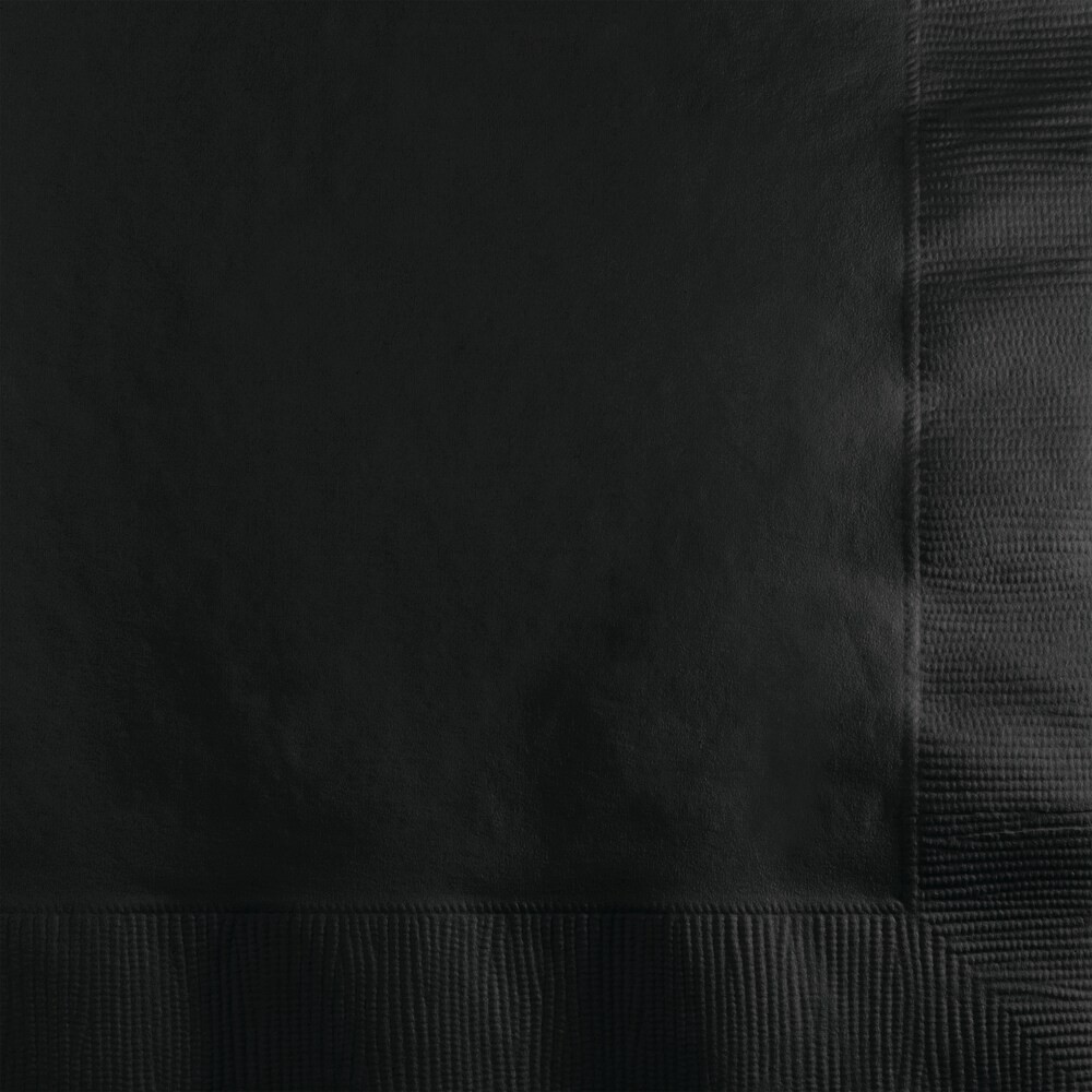 slide 1 of 6, Creative Converting Napkins - Black, 20 ct