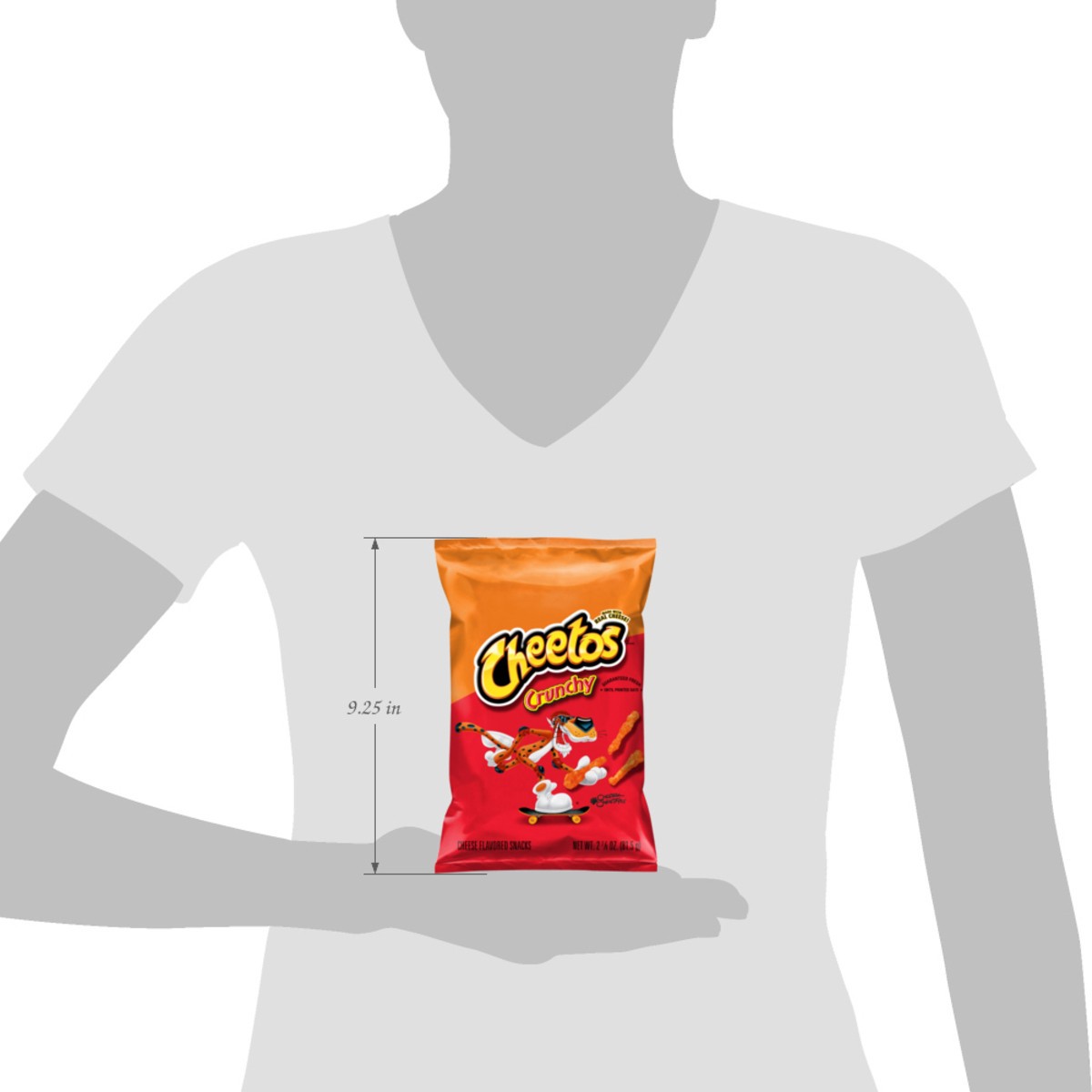 slide 3 of 8, Cheetos Crunchy Cheese Flavored Snacks 2 7/8 Oz, 2.875 oz