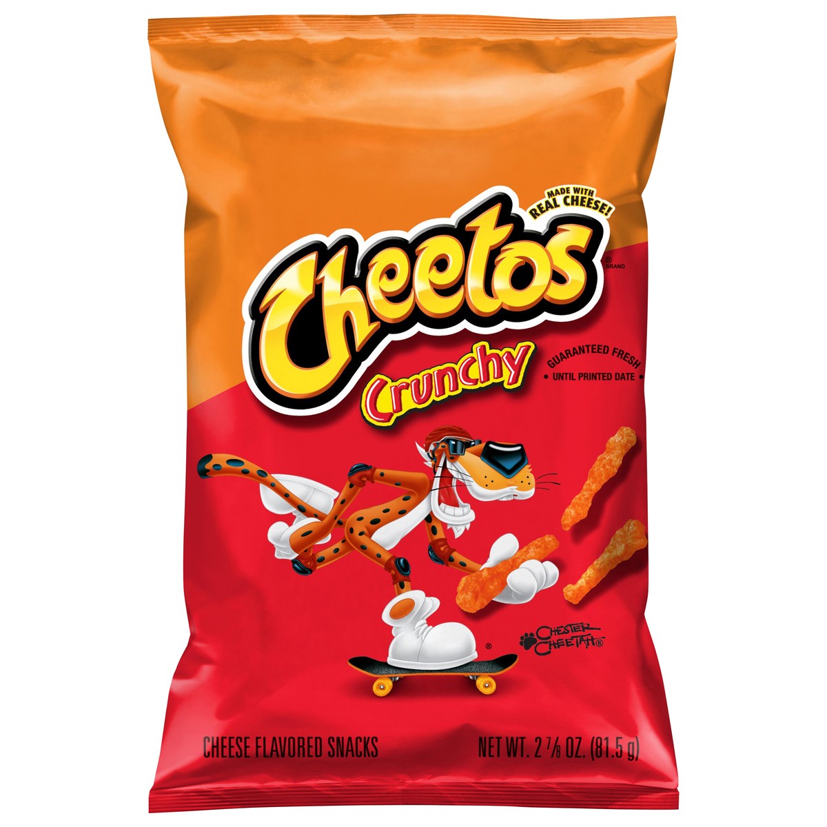 slide 6 of 8, Cheetos Crunchy Cheese Flavored Snacks 2 7/8 Oz, 2.875 oz