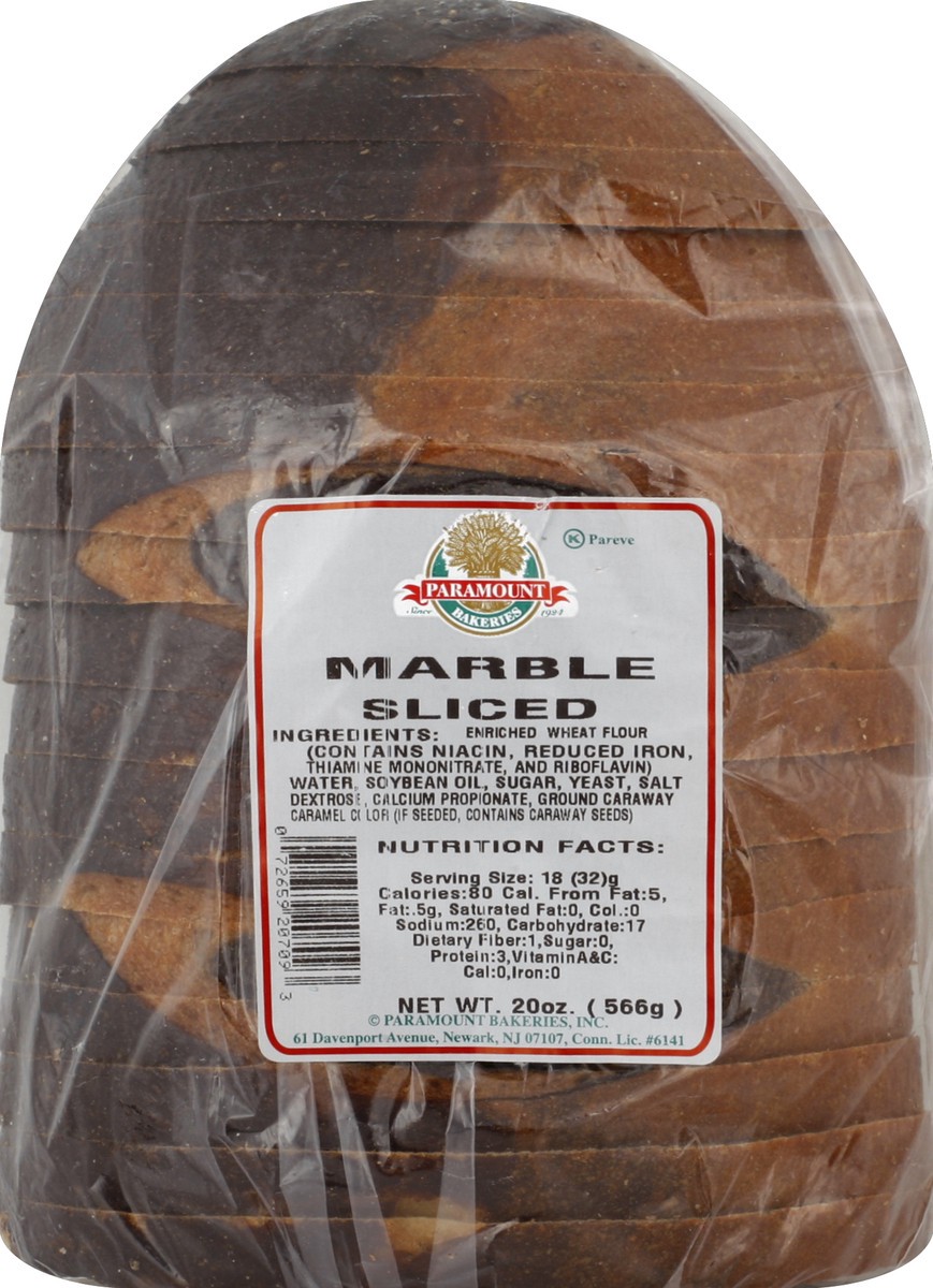 slide 2 of 5, Paramount Bakeries Bread, Marble, 20 oz