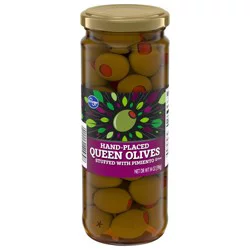 Kroger Queen Olives Stuffed with Pimiento, 14 oz