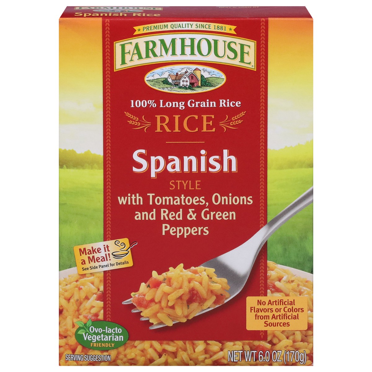 slide 1 of 4, Farmhouse Spanish Style Long Grain Rice 6.0 oz, 6 oz