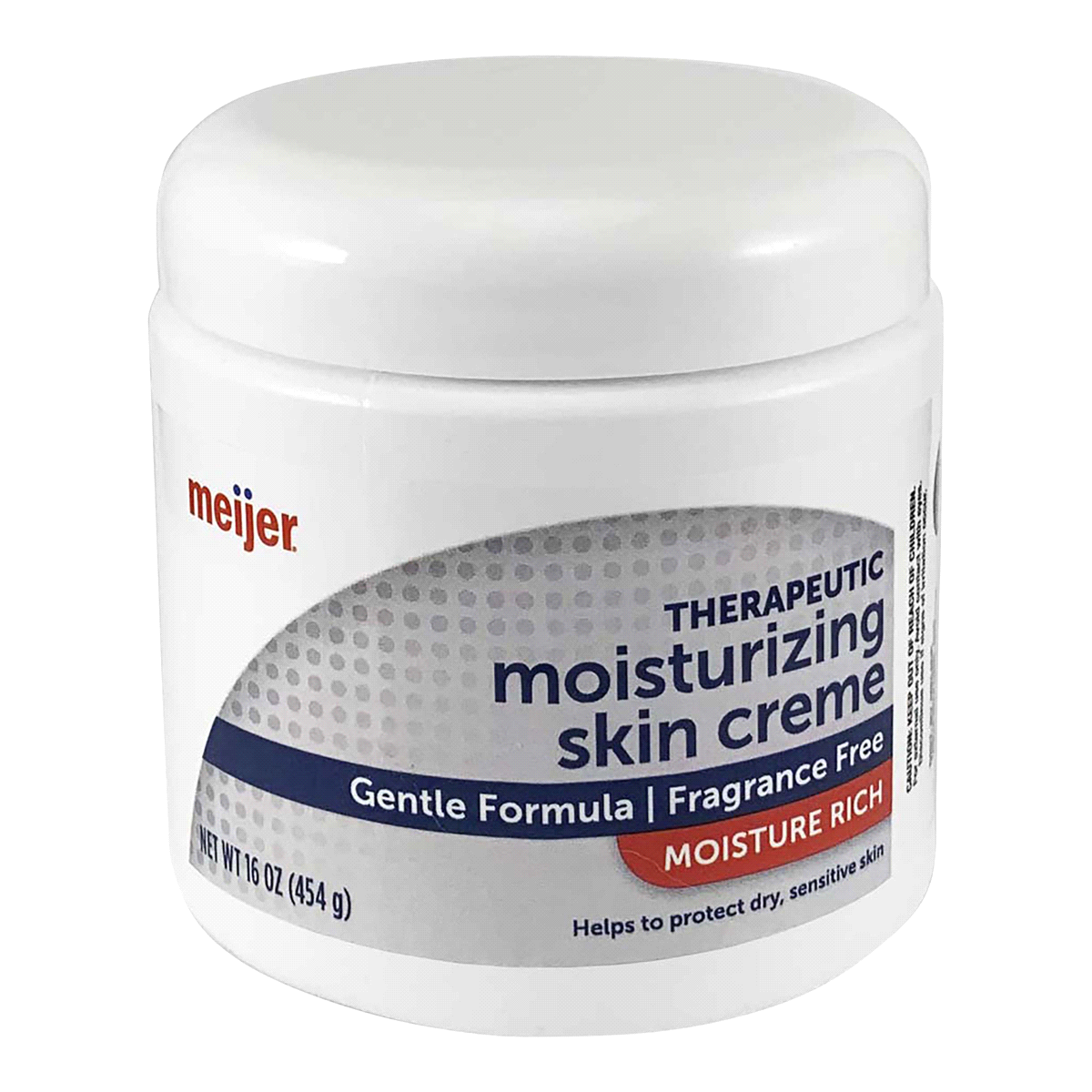 slide 1 of 3, Meijer Therapeutic Moisturizing Skin Cream, 16 oz