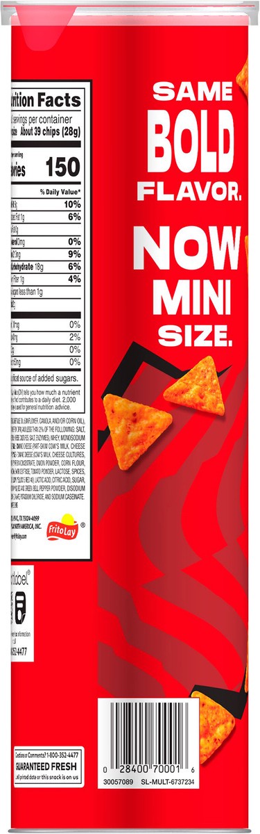 slide 6 of 13, Doritos Tortilla Chips, 5.12 oz