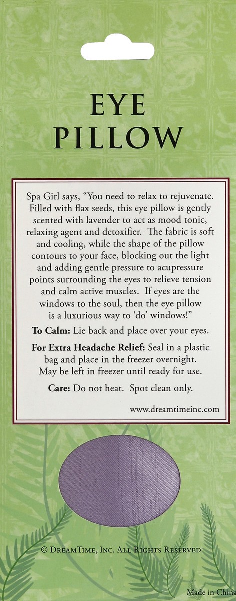 slide 3 of 5, Spa Comforts Eye Pillow Aromatherapy Mask, 1 ct