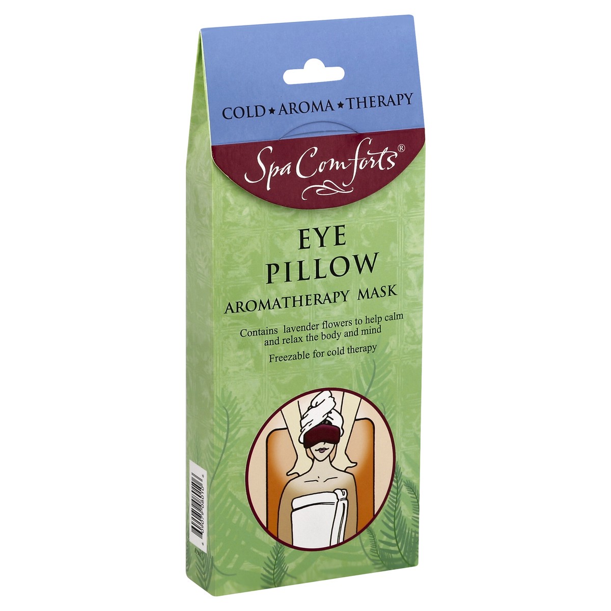 slide 2 of 5, Spa Comforts Eye Pillow Aromatherapy Mask, 1 ct