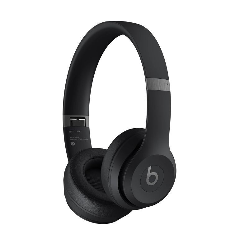 slide 3 of 9, Beats Solo 4 Bluetooth Wireless On-Ear Headphones - Matte Black, 1 ct