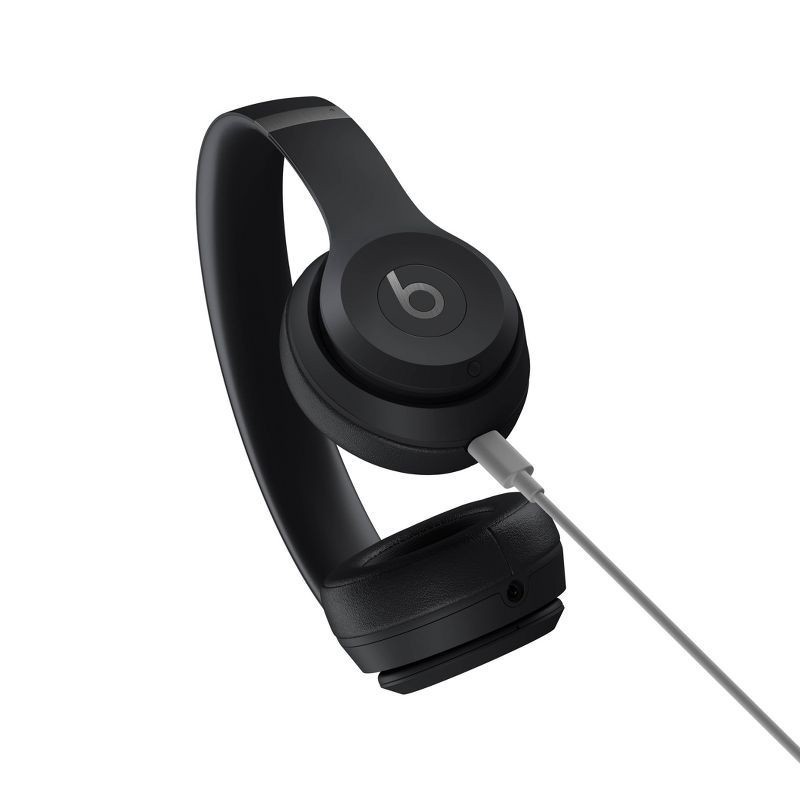 slide 5 of 9, Beats Solo 4 Bluetooth Wireless On-Ear Headphones - Matte Black, 1 ct