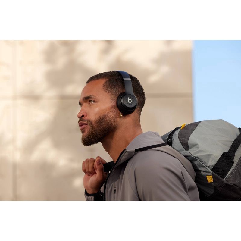 slide 9 of 9, Beats Solo 4 Bluetooth Wireless On-Ear Headphones - Matte Black, 1 ct