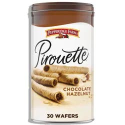 Pepperidge Farm Crème Filled Wafers Chocolate Hazelnut Cookies