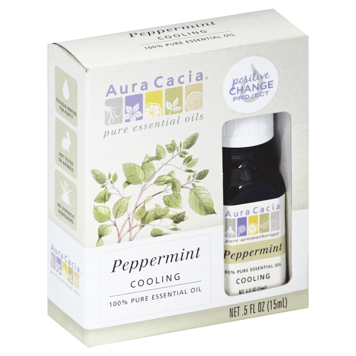 slide 5 of 5, Aura Cacia Essential Oil 0.5 oz, 0.5 oz