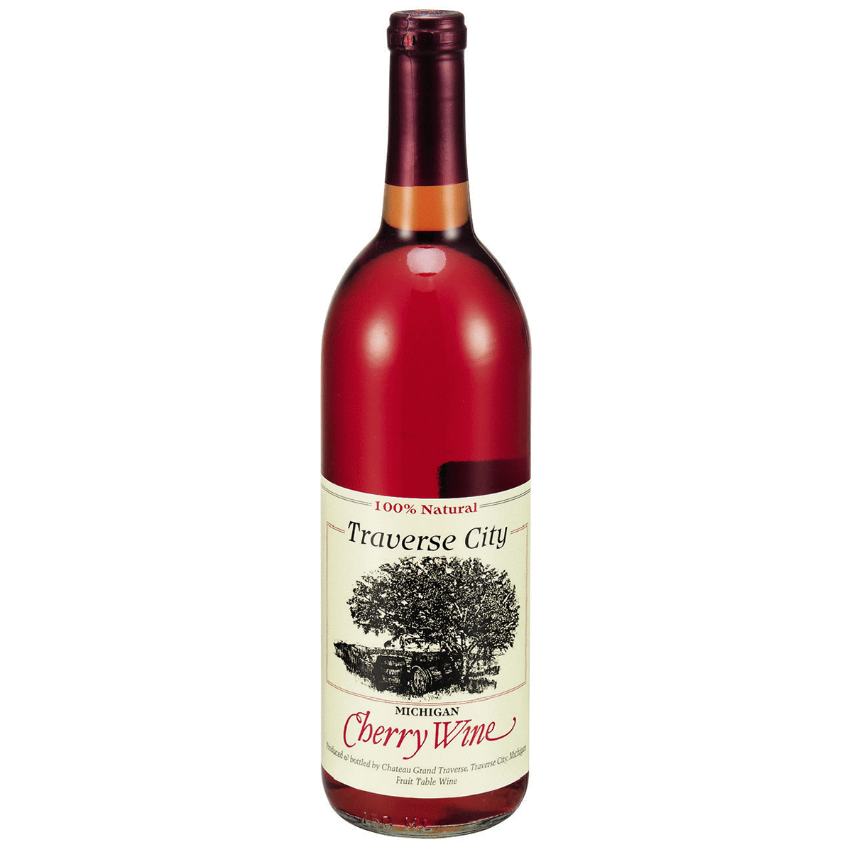 slide 1 of 1, Chateau Grand Traverse Traverse Bay Cherry Wine, 750 ml