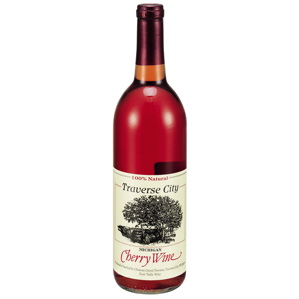 slide 1 of 1, Traverse City Cherry Wine, Michigan, 750 ml