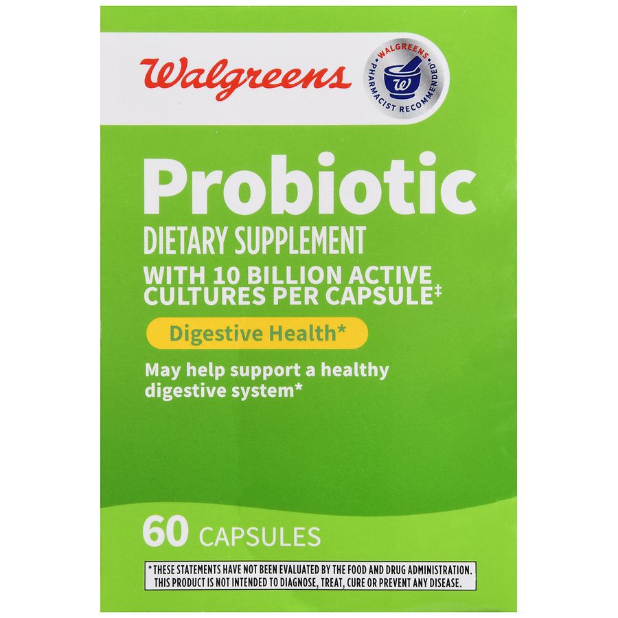 slide 2 of 5, Walgreens Probiotic, 60 ct