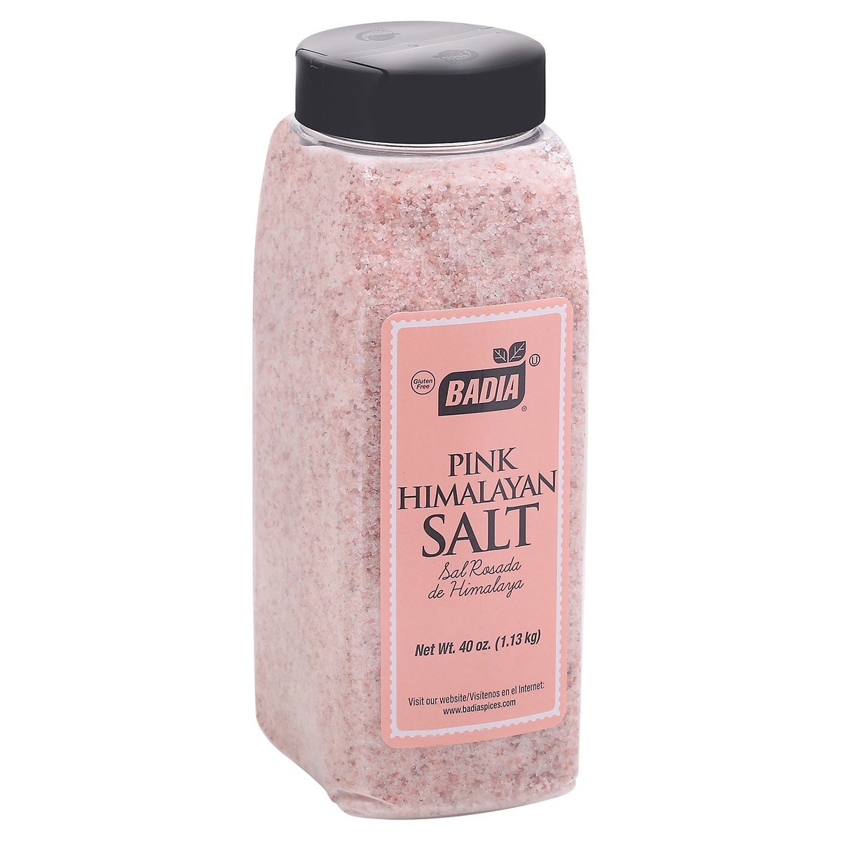 slide 2 of 9, Badia Sal Rosada De Himalaya (Pink Himalayan Salt) Jar, 40 oz