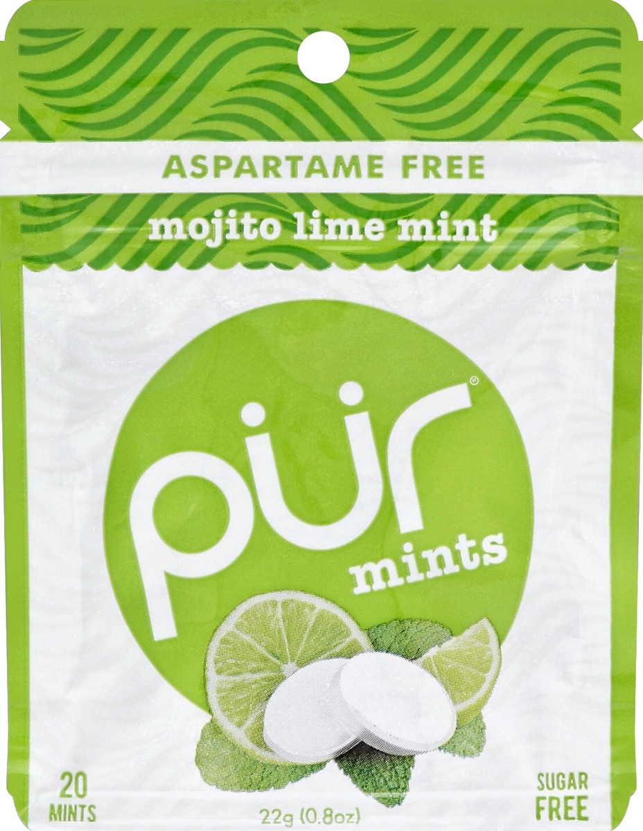 slide 2 of 2, Pur Mojito Lime Mints 20Ct, 20 ct