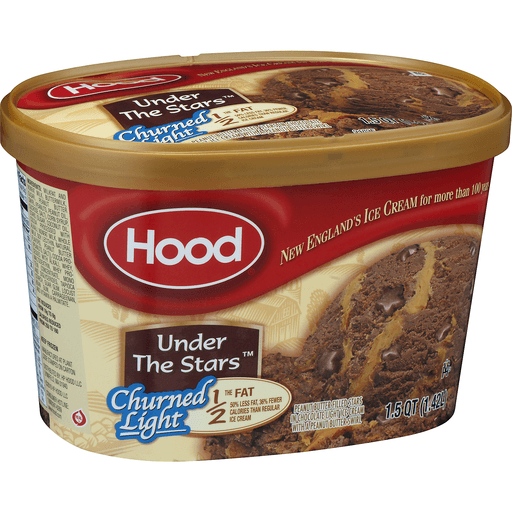 slide 2 of 8, Hood Churned Light Ice Cream Under The Stars, 1.5 qt