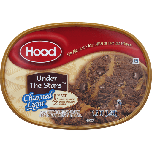 slide 8 of 8, Hood Churned Light Ice Cream Under The Stars, 1.5 qt