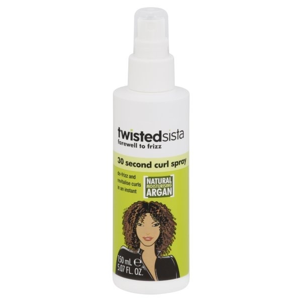 slide 1 of 1, Twisted Sista 30-Second Curl Spray, 5 oz