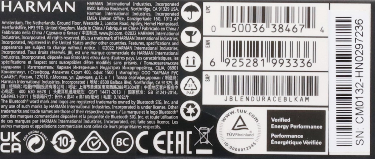 slide 4 of 12, JBL Active True Wireless Waterproof Earbuds 1 ea, 1 ct