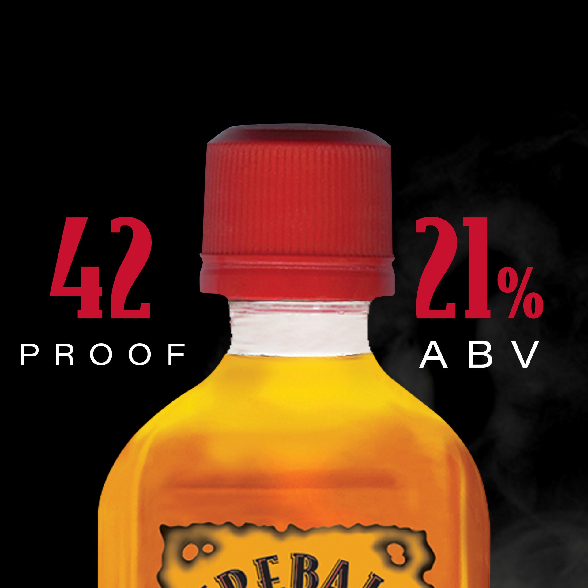 slide 2 of 5, Fireball Candy Cane, 10 ct/50 ml