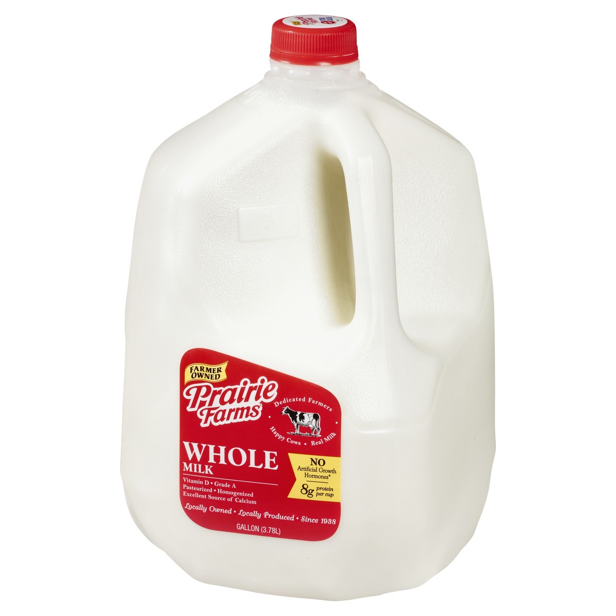 slide 2 of 11, Prairie Farms Vitamin D Whole Milk - 1 gal, 1 gal