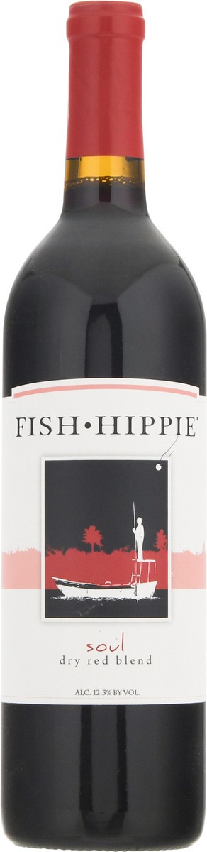 slide 5 of 12, Fish Hippie Soul Dry Red Blend 750 ml, 750 ml