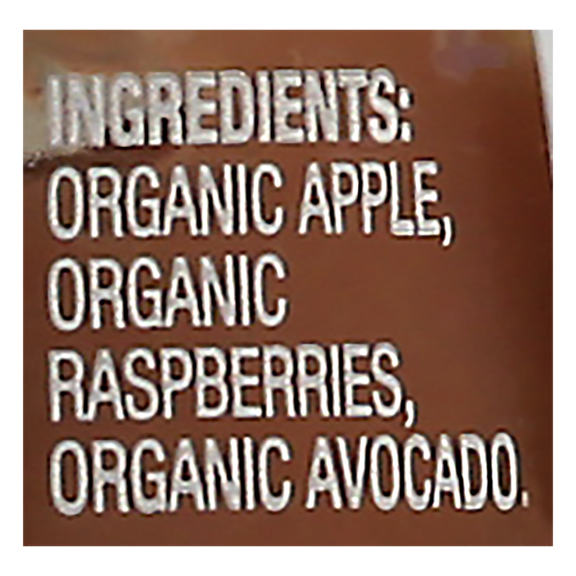 slide 7 of 7, Beech-Nut Organics Just Apple Raspberry & Avocado Stage 2 Baby Food, 4 oz