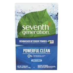 Seventh Generation Natural Dishwasher Detergent Powder, Free & Clear
