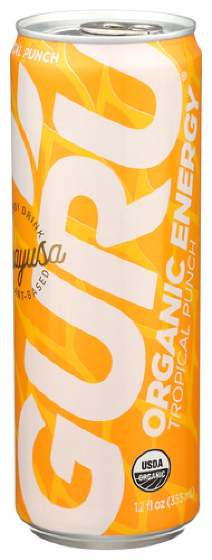 slide 1 of 7, GURU ORGANIC ENERGY DRINK - TROPICAL PUNCH 12oz, 12 oz
