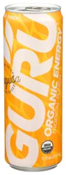 Guru Organic Energy Drink - Tropical Punch 12 oz