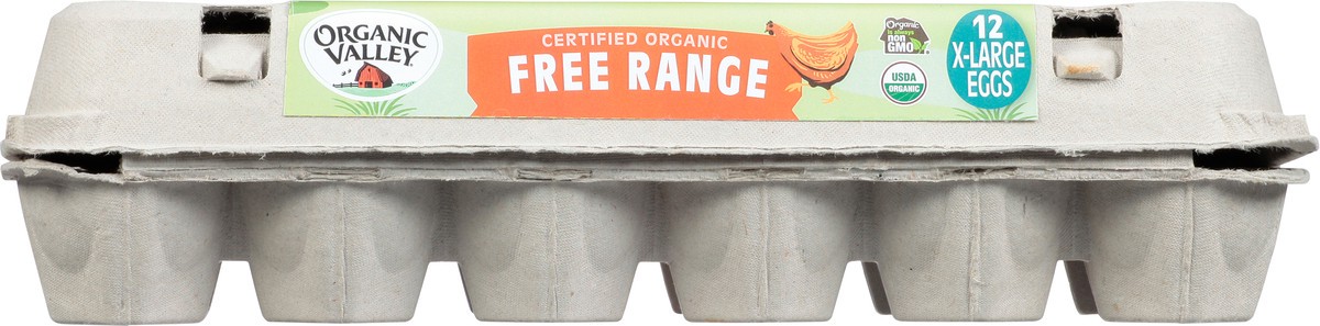 slide 10 of 10, Organic Valley Organic Extra-Large Brown Eggs, 12 ct