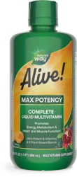 Nature's Way Alive! Max Potency Complete Liquid Multivitamin