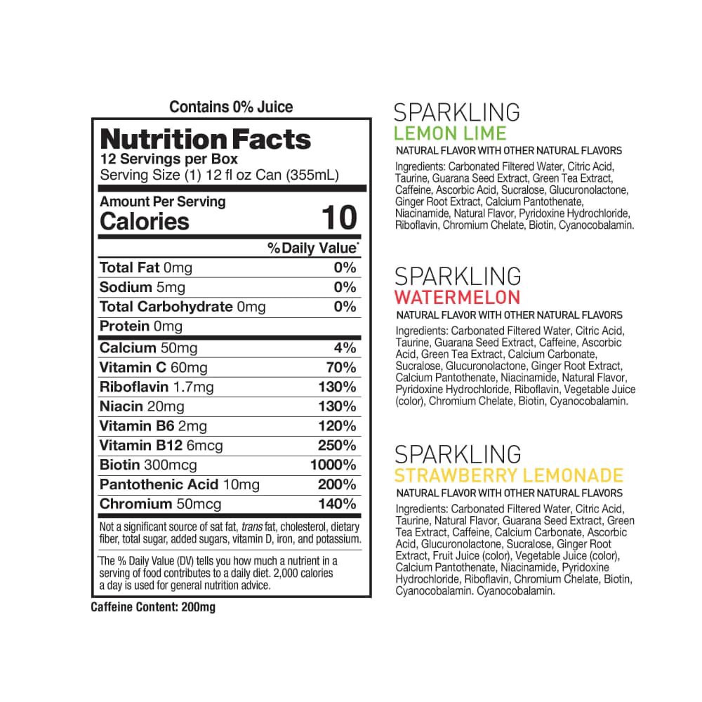 slide 2 of 5, CELSIUS Live Fit Energy Drink Variety Pack - 12 ct, 12 ct