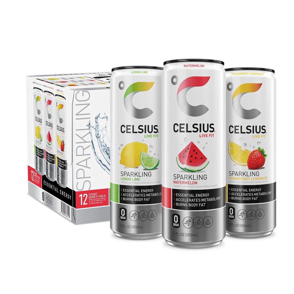 slide 1 of 5, CELSIUS Live Fit Energy Drink Variety Pack - 12 ct, 12 ct