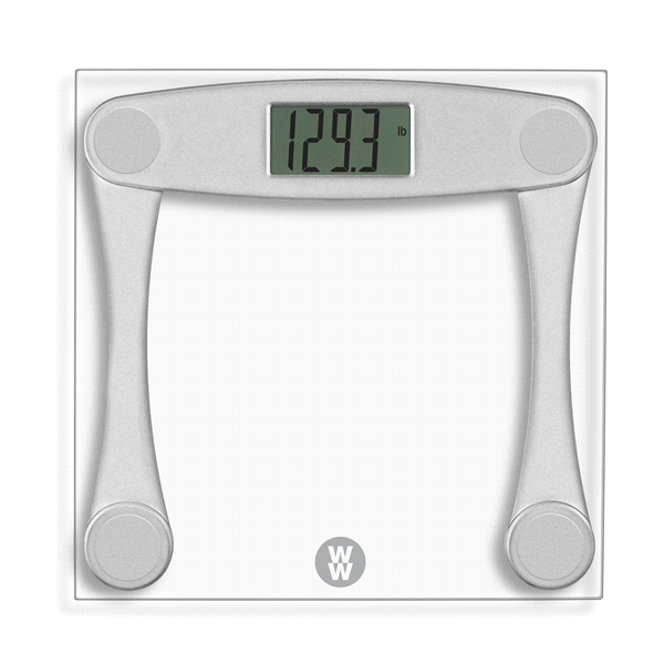 slide 1 of 1, Conair Weight Watcher Glass Scale Silver, 1 ct