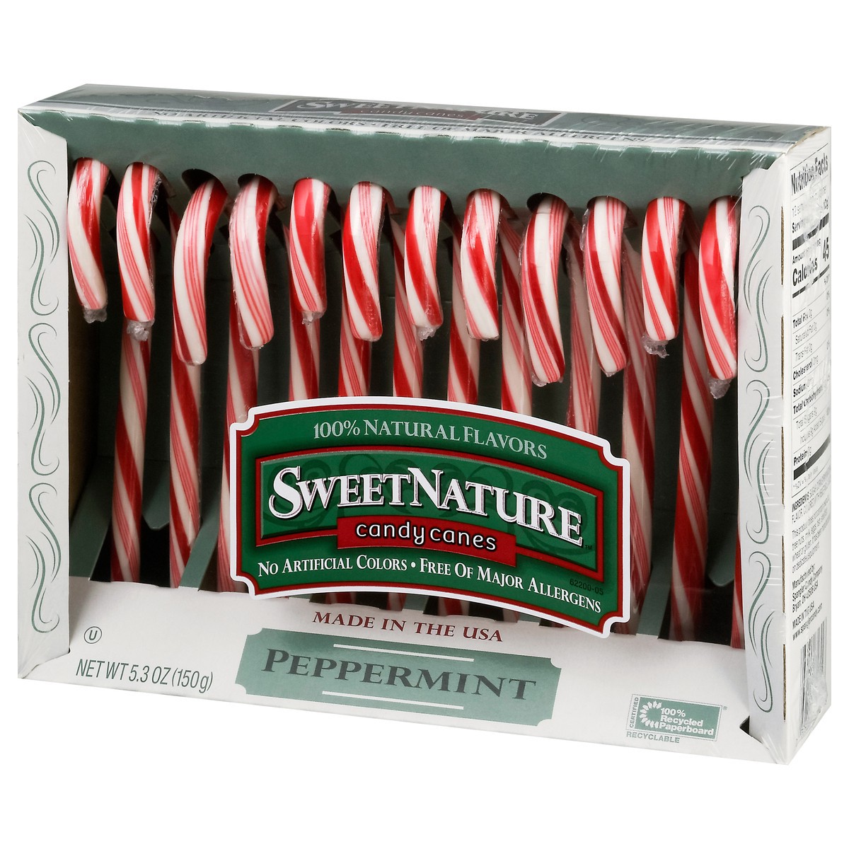 slide 3 of 9, Sweet Nature Spangler Candy Company Sweetnature Candy Canes, Peppermint, 5.3 oz