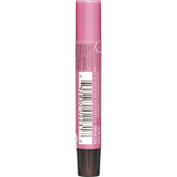 slide 5 of 22, Burt's Bees 100% Natural Origin Moisturizing Lip Shimmer, Strawberry, 1 ct