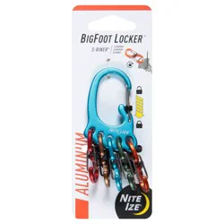 Nite Ize BigFoot Locker KeyRack Aluminum - Assorted