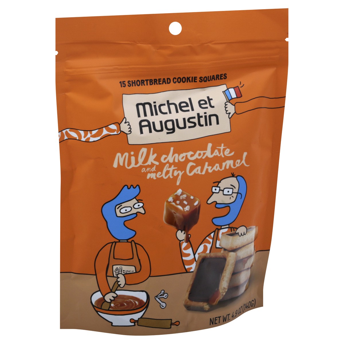 slide 2 of 9, Michel et Augustin Michele Et Augustine Dark Chocolate Cookies, 4.9 oz