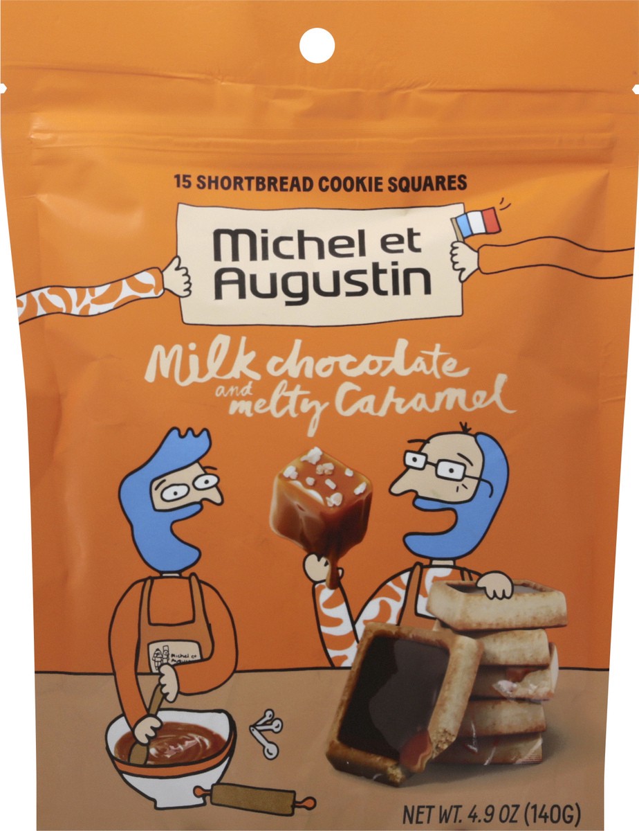 slide 1 of 9, Michel et Augustin Michele Et Augustine Dark Chocolate Cookies, 4.9 oz