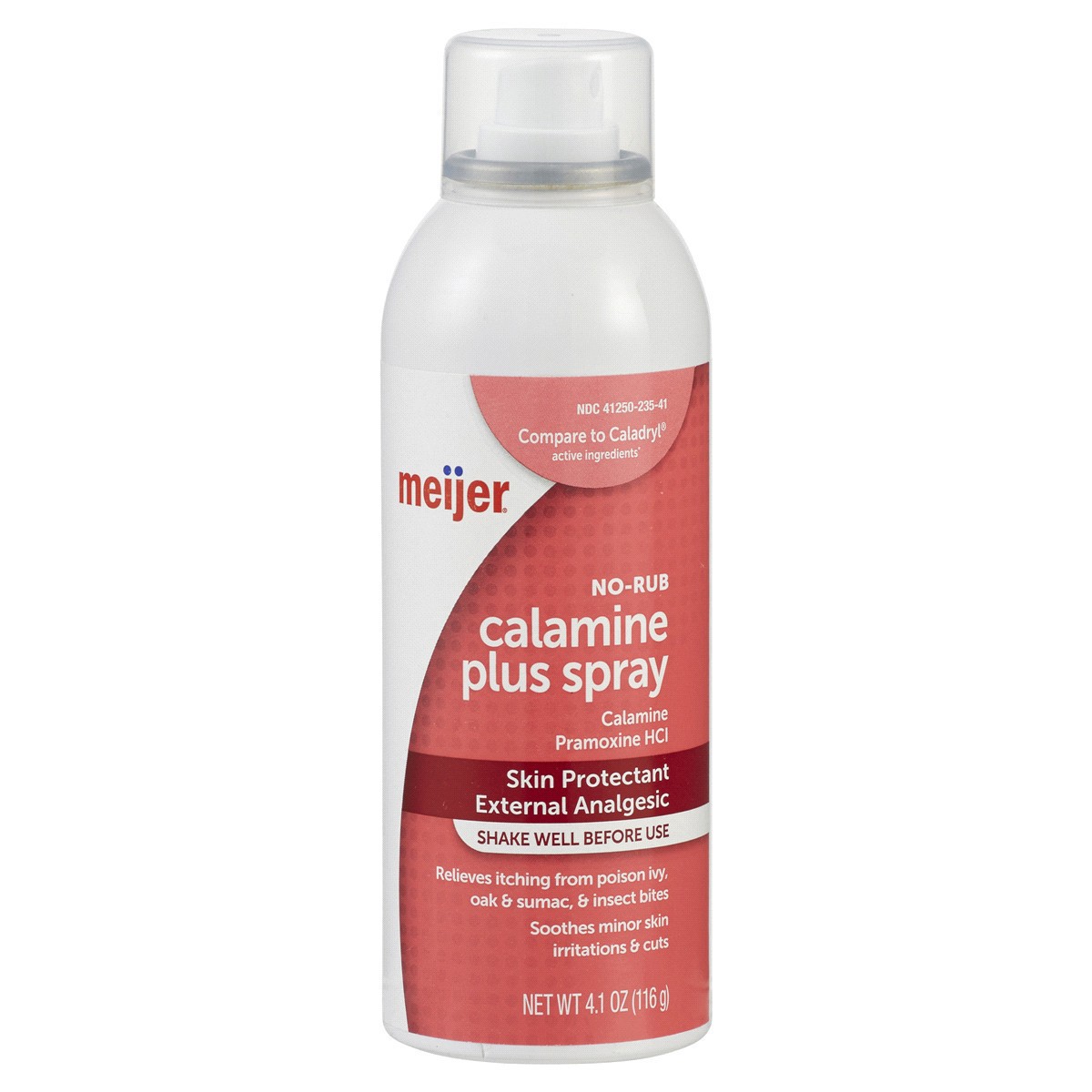 slide 1 of 5, Meijer Calamine Plus Spray, 4.1 oz