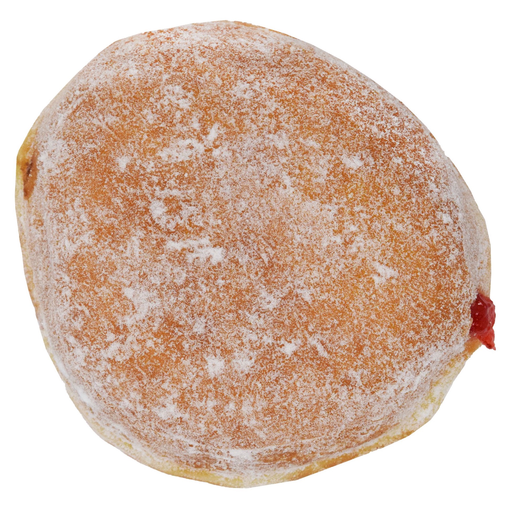 slide 1 of 1, H-E-B Strawberry filled Powdered Sugar Bismark, 2 ct