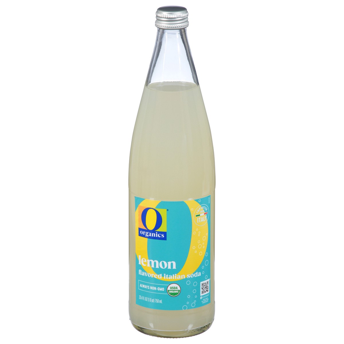 slide 3 of 4, O Organics Italian Soda Lemon - 750 Ml, 750 ml