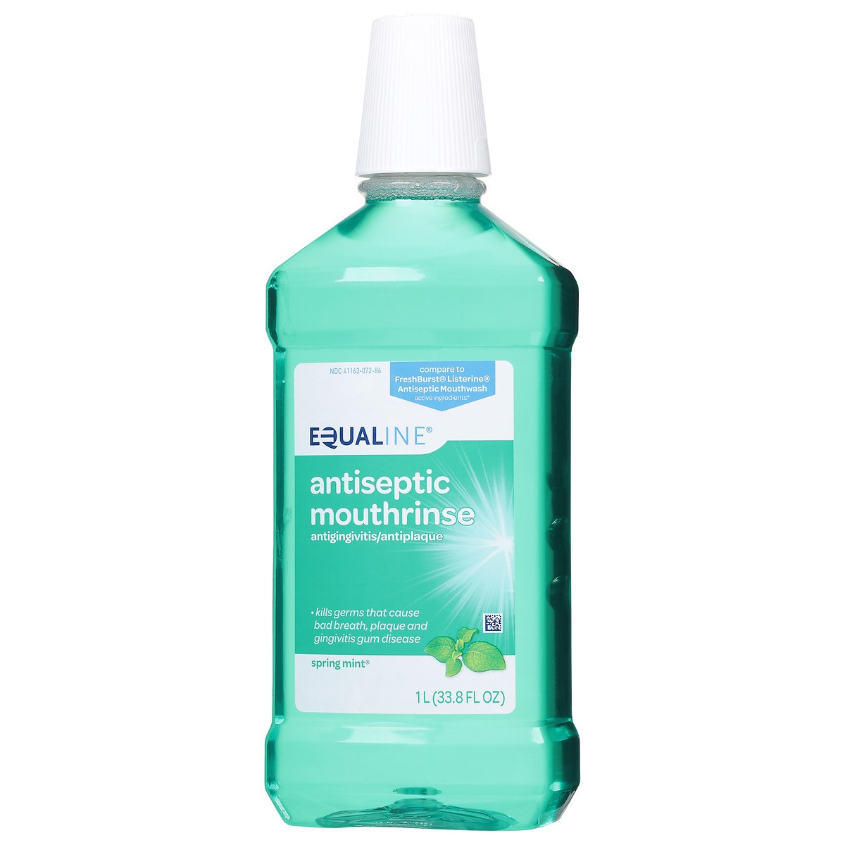 slide 6 of 9, Equaline Mint Antiseptic Rinse, 1 liter