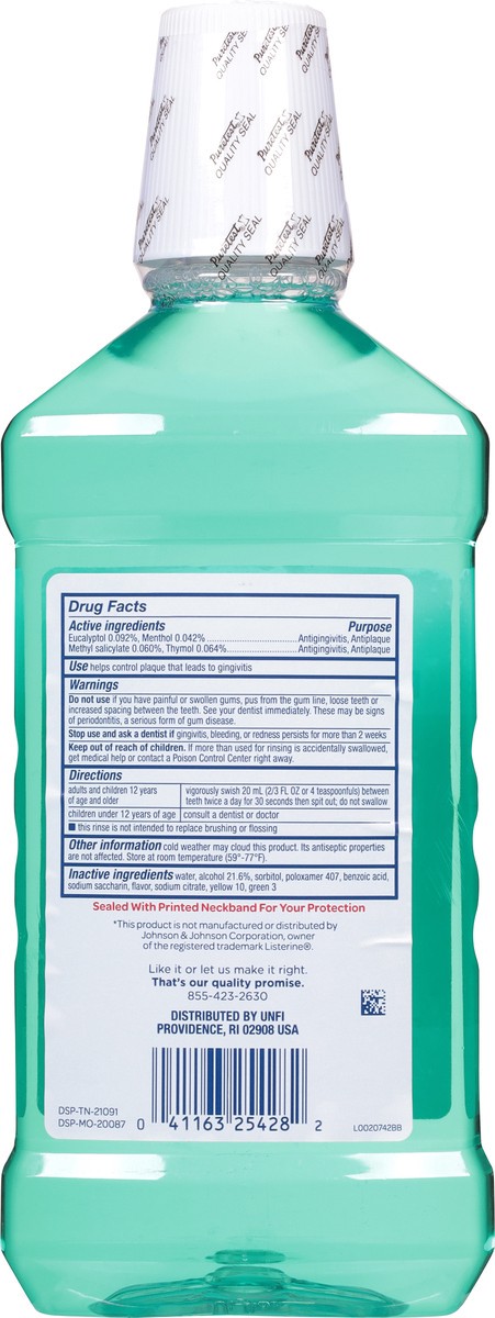 slide 2 of 9, Equaline Mint Antiseptic Rinse, 1 liter